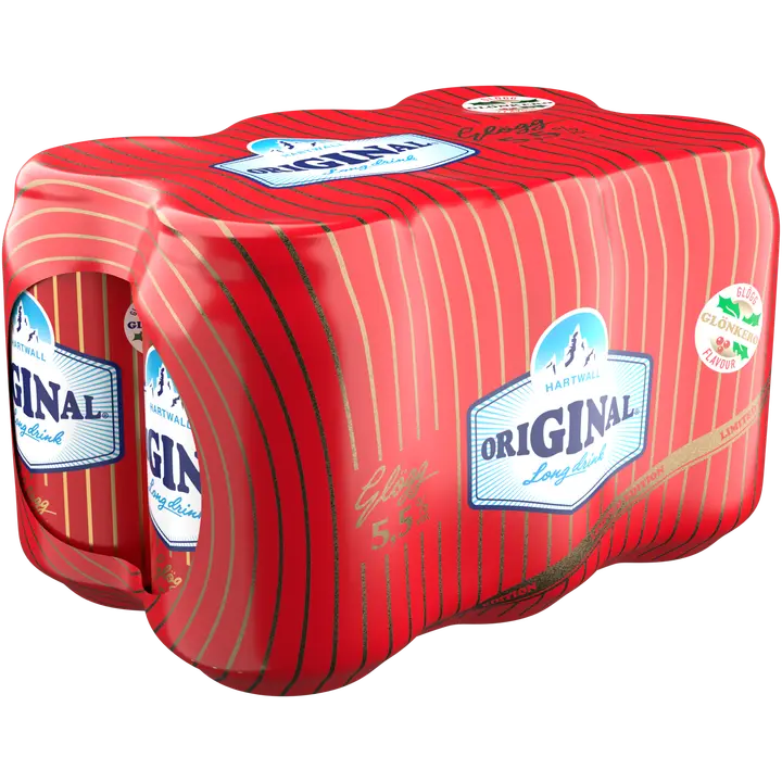 6 x Hartwall Original Long Drink Glögg 5,5% 0,33 l