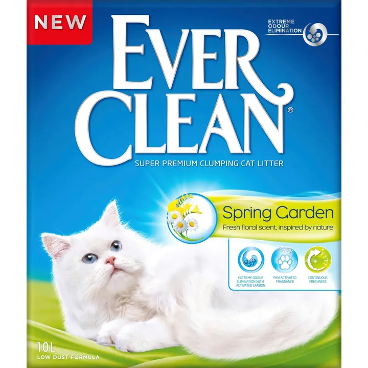 Ever Clean kissanhiekka Spring Garden 10l