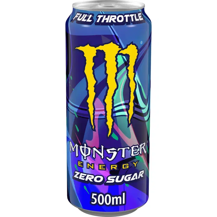Monster Full Throttle Zero Sugar energiajuoma tölkki 0,5 L