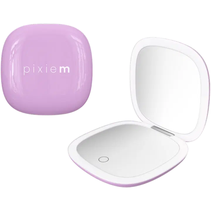 LED-meigipeegel Pixiem lilla