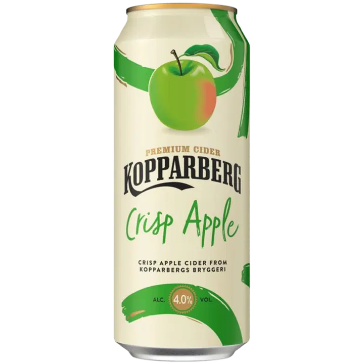 Kopparberg Crisp Apple siider 4%vol 500 ml
