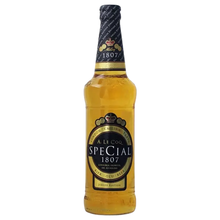 A. Le Coq Special hele õlu 5,2%vol 500ml