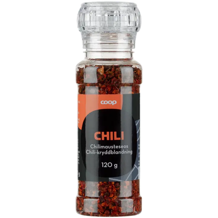 Coop Chilikryddkvarn 120g Chili