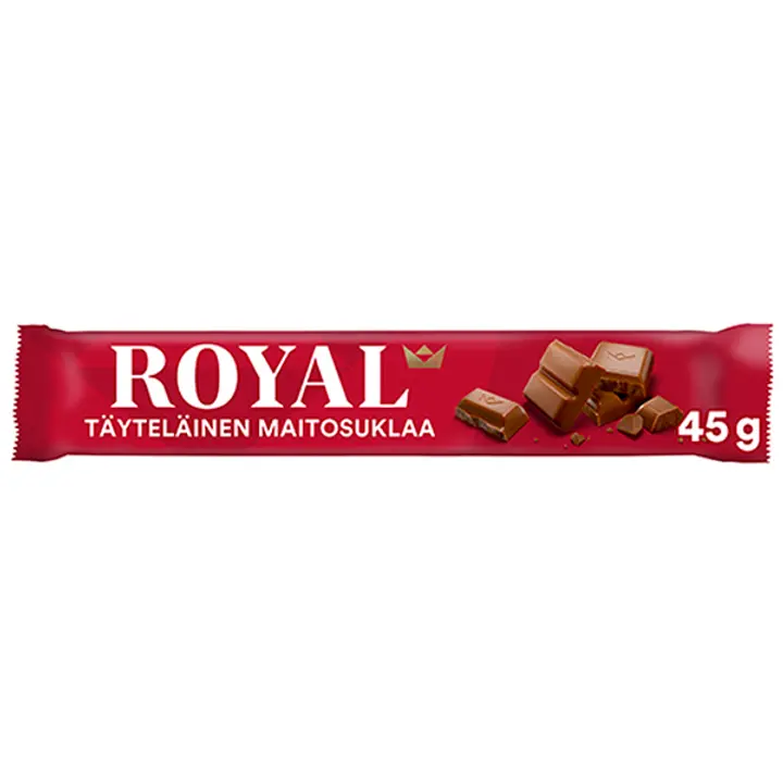 Royal Täyteläinen Maitosuklaa suklaapatukka 45g