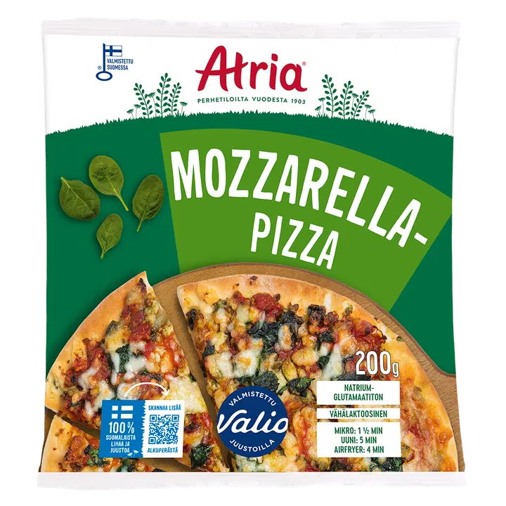 Atria Mozzarellapizza 200g