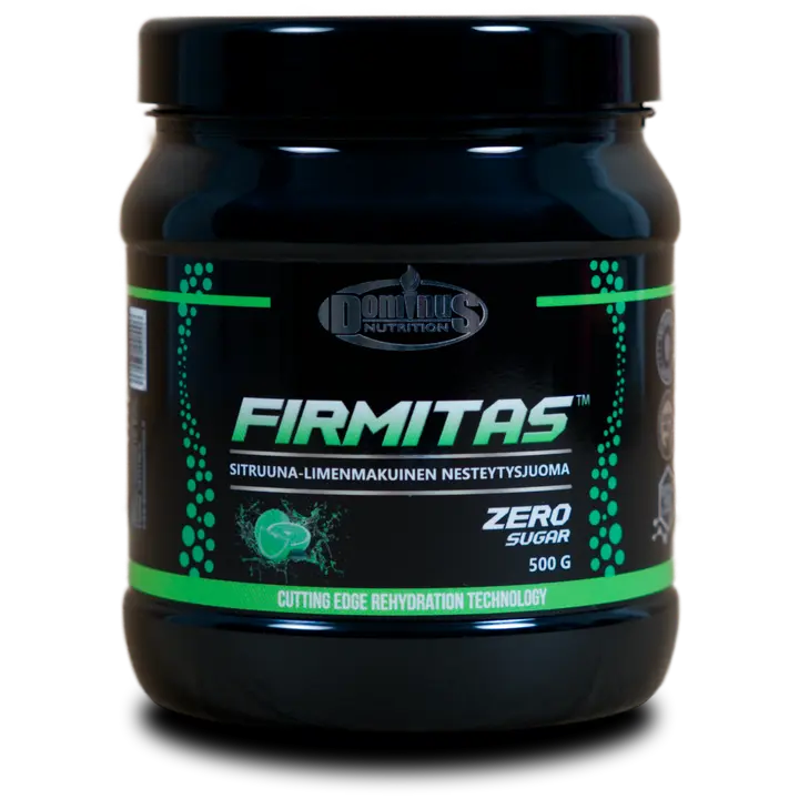 Dominus Nutrition FIRMITAS™ Sitruuna-lime 500 g ZERO sugar nesteytysjuomajauhe