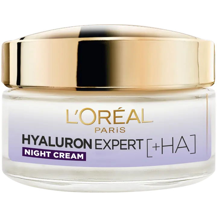 L'Oréal Paris Hyaluron Expert Moisturising Nattkrem til tørr hud 50 ml