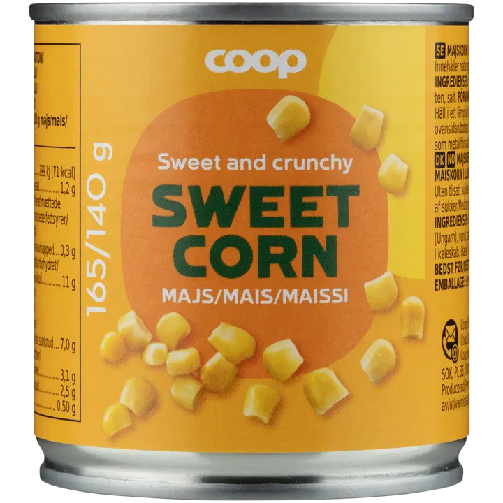 Coop makea maissi 165/140 g