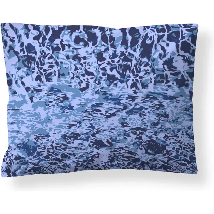 Finlayson satiini tyynyliina Väre 50X60 cm sini/valkoinen