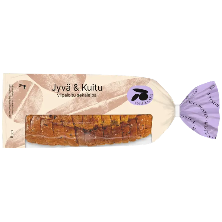 Rosten Jyvä & Kuitu viipaleet 400 g