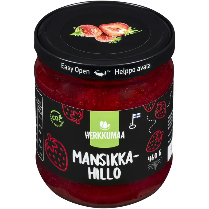Herkkumaa Mansikkahillo 460g