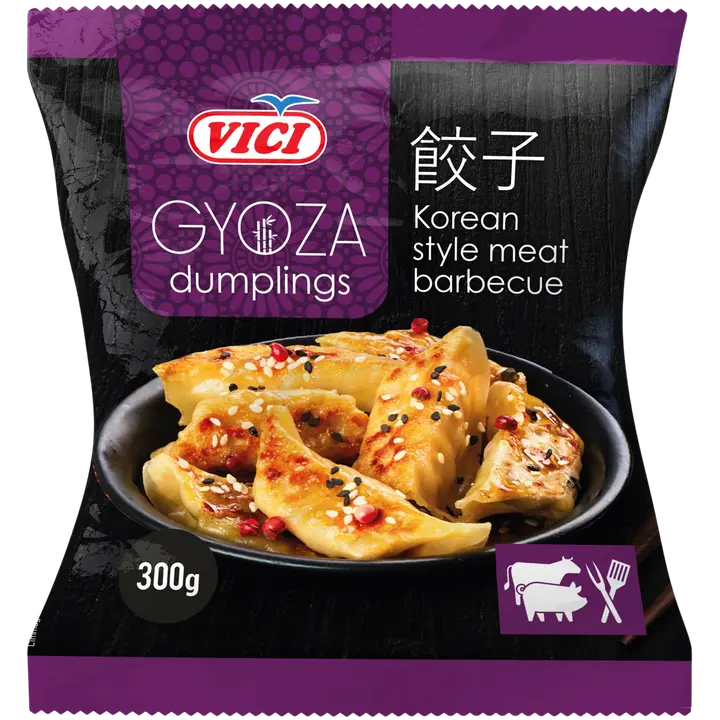 Vici Gyoza Pelmeenid BBQ lihaga, Korea stiilis 300 g