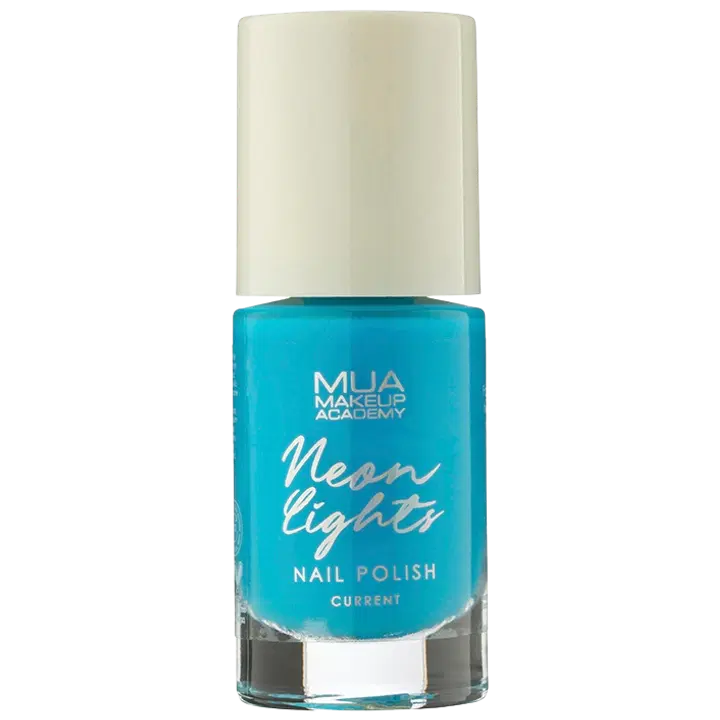 MUA Make Up Academy Neon Lights Longwear Nail Polish, Current 8 ml kynsilakka
