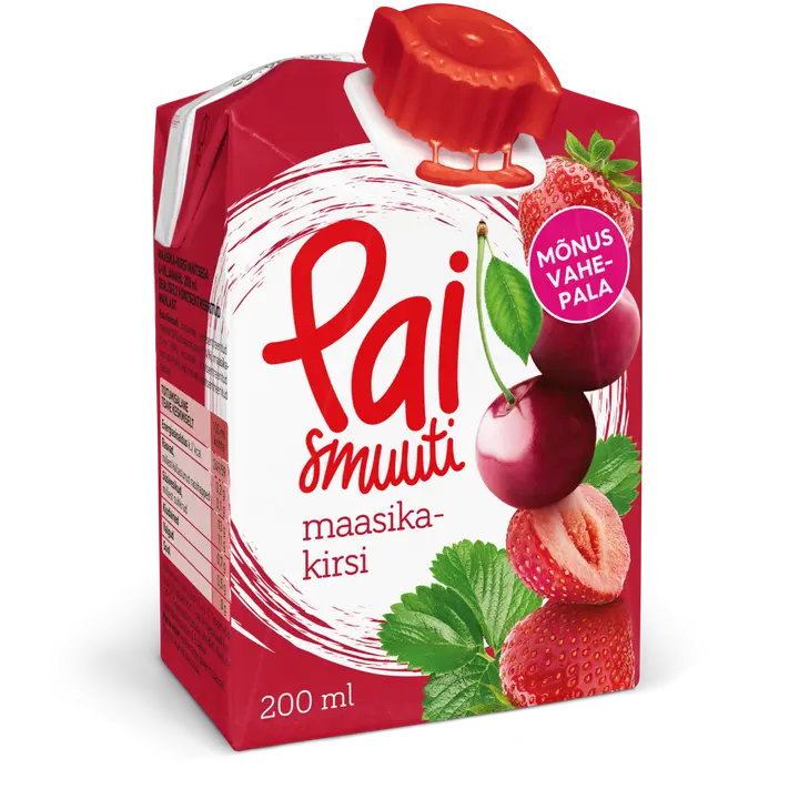 PAI maasika-kirsi smuuti 200ml
