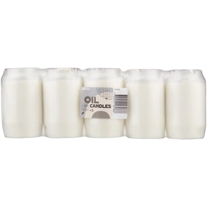 Õliküünal Coop 50h 5tk