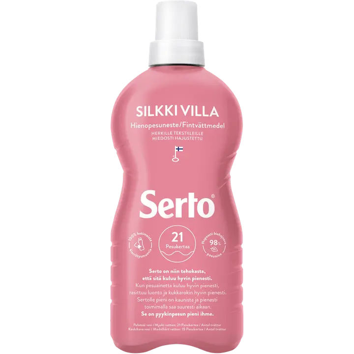 Serto SilkkiVilla Pyykinpesuneste 750 ml