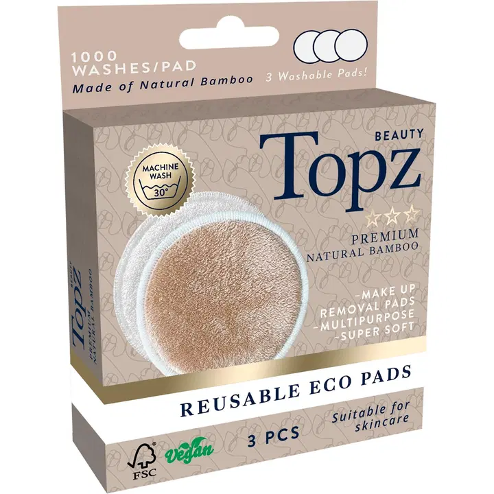 TOPZ-pesulaput bambua 3 kpl