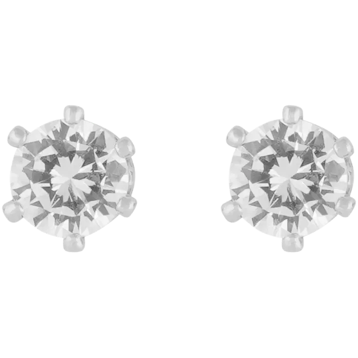 Snö of Sweden Callie små kristallstiftörhängen silver/klart
