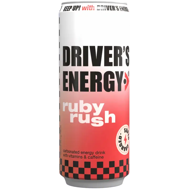 Driver's Energy Ruby Rush Pink Grapefruit 250ml STRONG Energiajuoma