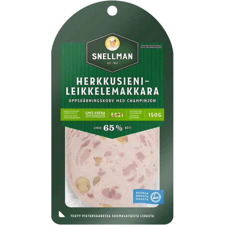 Snellman Herkkusienileikkelemakkara 150g