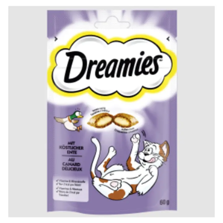 DREAMIES suupiste kassidele pardilihaga 60g