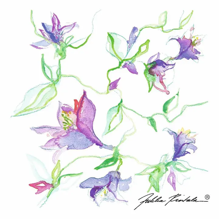 DESIGNS FOR DUNI Tissue-lautasliina 24 x 24 cm Jukka Rintala Garden 3-krs, 20 kpl