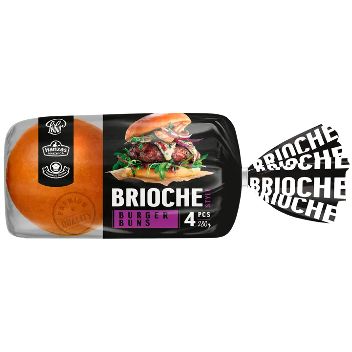 Leiburi Brioche Burgerikukkel 280 G