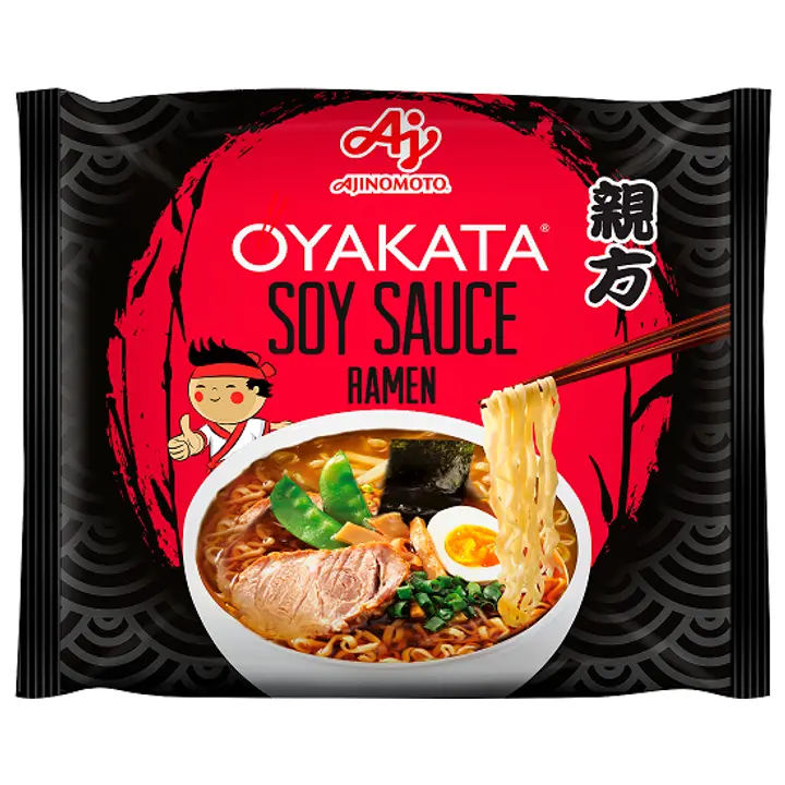 Ajinomoto oyakata ramen sojakastme maitseline kiirnuudlisupp (pakis) 83g