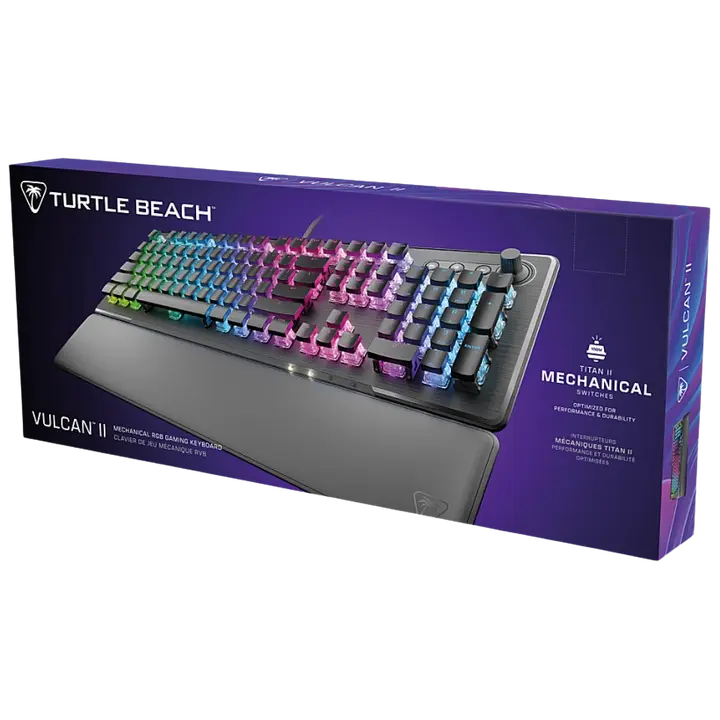 Turtle Beach klaviatuur Vulcan II US must