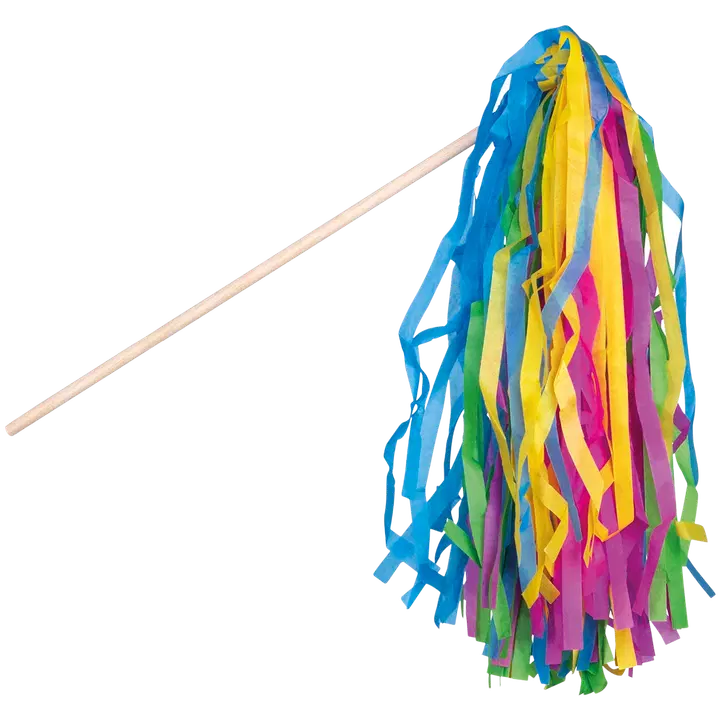 Vappuviuhka neon väreillä