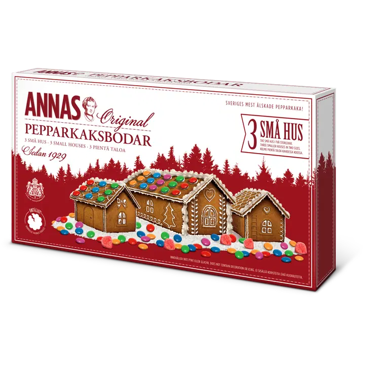 Annas Kolme Pientä Piparkakkutaloa 250g