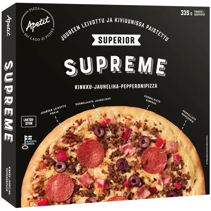 Apetit Superior Supreme pizza pakaste 335g