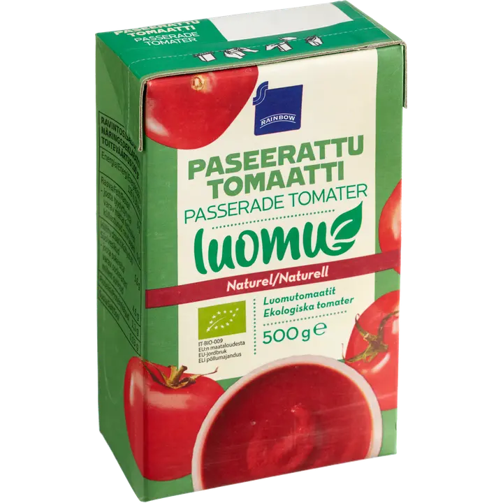 Rainbow paseerattu tomaatti luomu 500g