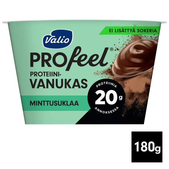Valio PROfeel® proteiinivanukas 180 g minttusuklaa laktoositon