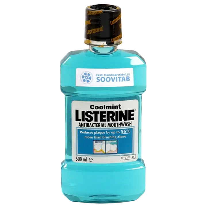 Suuvesi Listerine Cool Mint 500ml