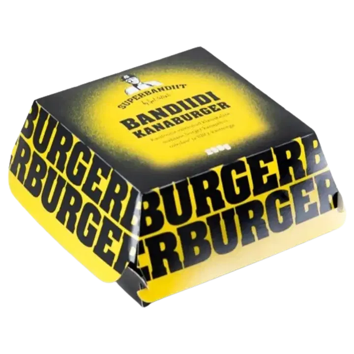 Maitseelamused Superbandiidi krõbekanaburger 250g