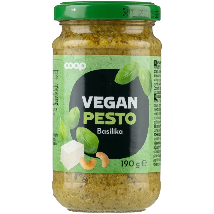 Coop basilikapesto vegaaninen 190 g