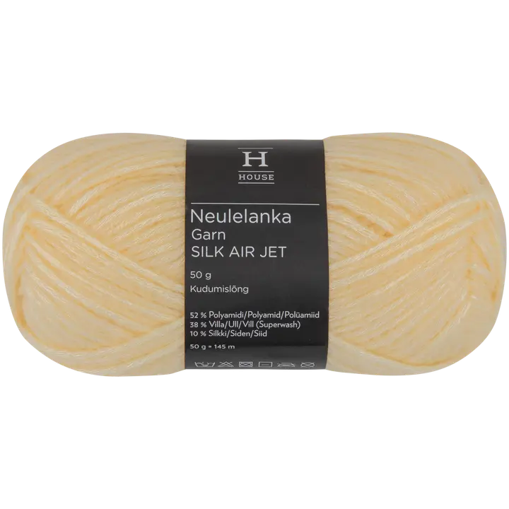 House lanka Silk Airjet 50 g 212449 l.yellow