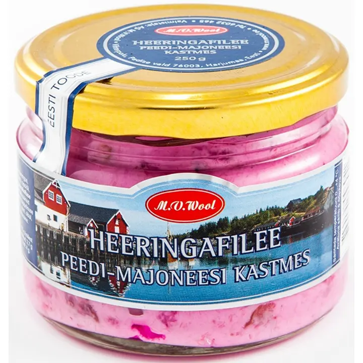 Heeringafilee peedi-majoneesi kastmes 250g