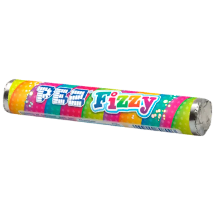 Pez Giant Fizzy Roll 42g, poreileva hedelmämakeinen