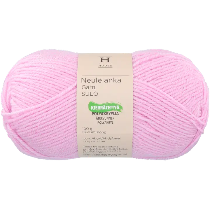 House neulelanka akryyli Sulo 100 g Light Lilac 23148