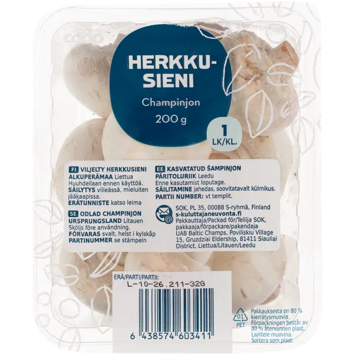 Coop herkkusieni 200 g