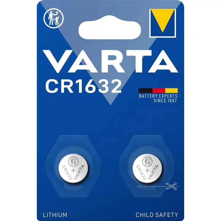 VARTA LITHIUM Coin CR1632 2kpl