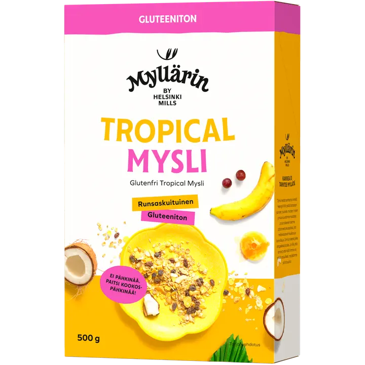 Myllärin Gluteeniton Tropical Mysli 500 g