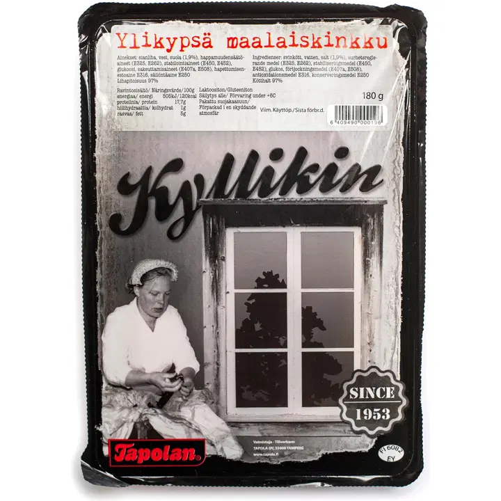 Tapola Ylikypsä Maalaiskinkku 180 g