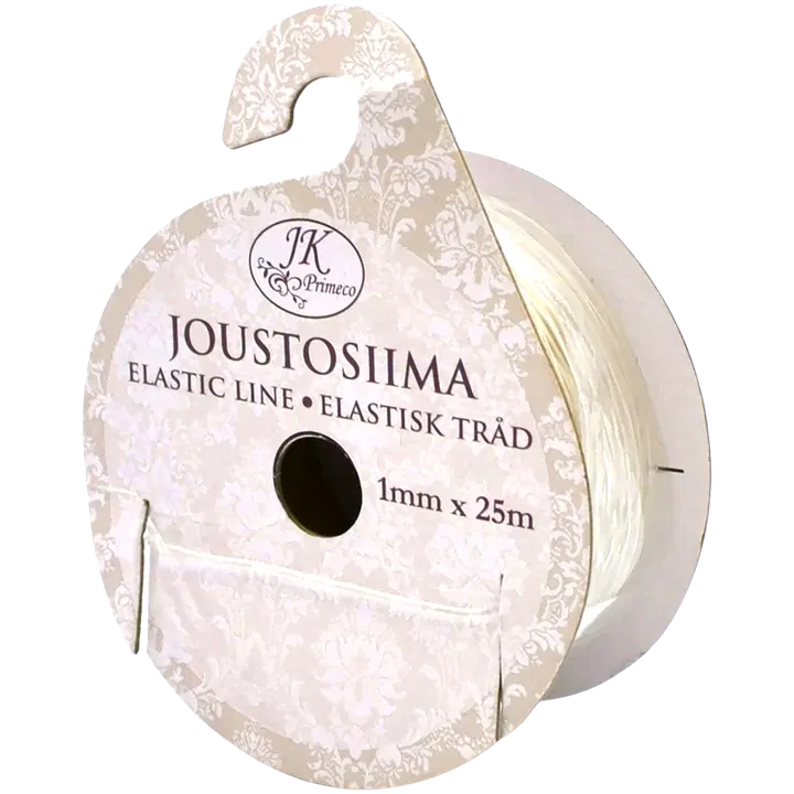 Joustosiima kirkas 1mm x 25m