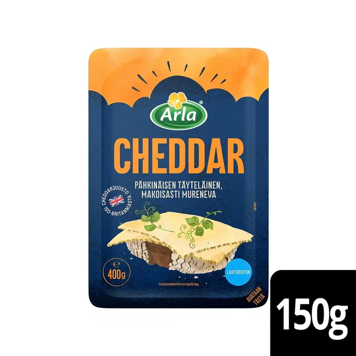 Arla Cheddar viipale 400 g