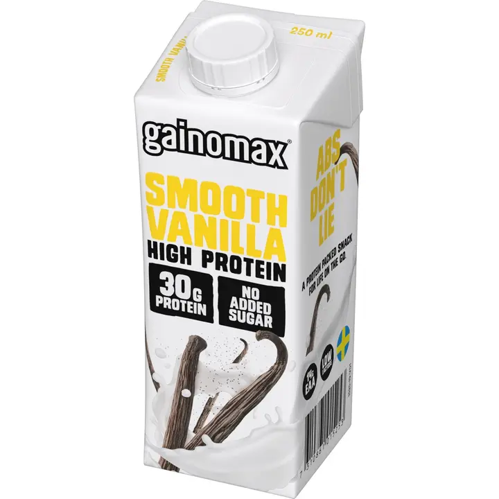 Gainomax High Protein drink Smooth Vanilla Proteiinijuoma 250ml