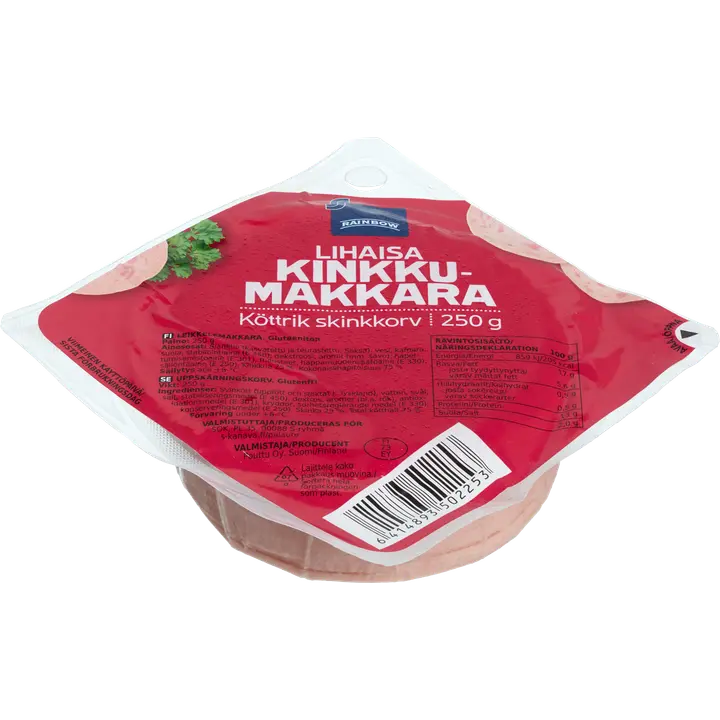Rainbow 250g lihaisa kinkkumakkara