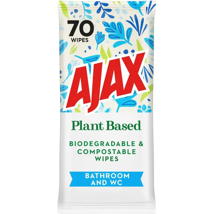 Ajax Bathroom & WC puhdistusliinat 70kpl